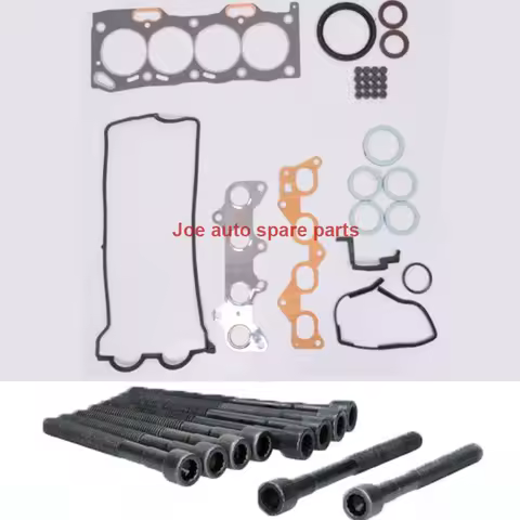 5E 5EFE Engine overhaul Full head gasket set kit cylinder head bolt nuts screw for Toyota Corolla Te