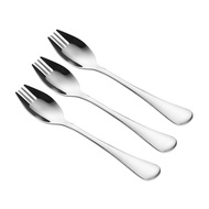 be> 3 Pieces Travel Friendly Cutlery Set Camping Spoon Forks Portable Travel Forks