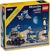 LEGO 40712 Micro Rocket Launchpad: 325 Pieces - Nostalgic Space Toy Set for Adults and Kids 9+, Insp