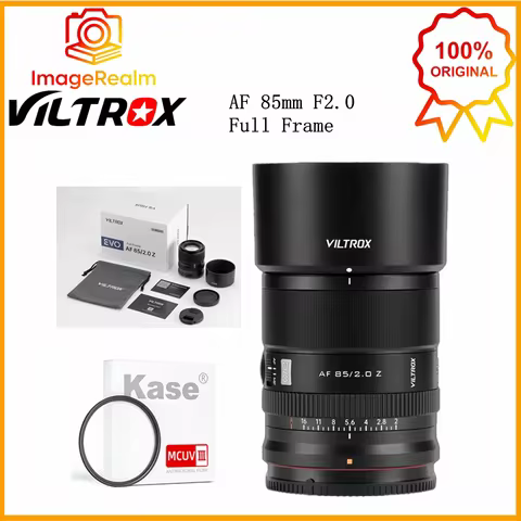 Viltrox AF 85mm F2.0 EVO Full Frame Auto Focus Cameras Lens for Sony E Nikon Z STM Autofocus Low-Lig