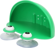 Frogs Habitats Frogs Dish Holder with Suction Cups Cute Frogs Terrarium Decor Fish Tank Decoration f