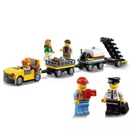 Lion Brand 0104 City Street View Airport Station Passenger Airliner Children C9014 Assembled Buildin