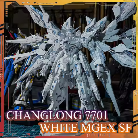 NEW Changlong 7701 MGEX Strike Freedom Twilight Coating Ver. 1/100 Scale Assembly Model Kit Seed Ani