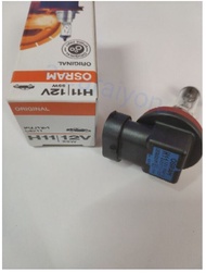 หลอดไฟหน้า h11 12v 55w osram (1หลอด)