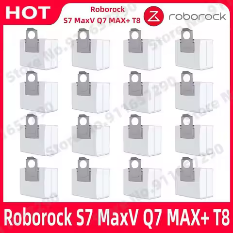 Roborock Q7 MAX+ T8 S7 MaxV Ultra S7 MaxV G10S Dust Bag Parts Robot Vacuum Dustbin Dust Box Accessor