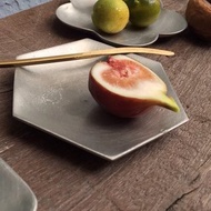 錫器六邊形小淺碟~手作的詩會持續用金屬工藝創作來為生活寫詩!