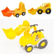 Physical Store Invoicing❤️Large Particle Building Blocks❤️Forklift Lego Duplo Compatible Large Parti