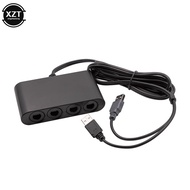 4 Ports GC Controllers USB Adapter Gamecube Controller Adapter Fit for Nintendo Switch Wii u PC/