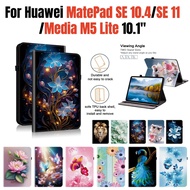 For Huawei MatePad 10.4 SE 11 MediaPad M5 Lite 10.1''High Quality Leather Stand Flip Cover AGS6-W00 
