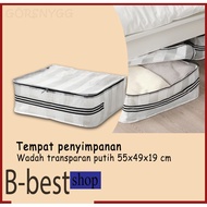 Multipurpose Storage / Storage Organizer 55x49x19 cm transparent white