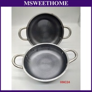 24CM HONEY COMB WOK HNC24