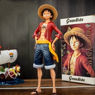 โมเดลวันพีช โมเดลวันพีชตุ๊กตาโมเดล27ซม.อนิเมะลูฟฟี่รูปลิงของเล่นDลิงD Luffy Grandistaฟิกเกอร์ลูฟี่