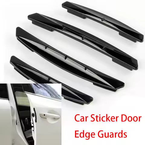 Car Sticker Door Edge Guards Trim Molding Strip Anti Scratch For Porsche Chrome Design Chery Tiggo 8