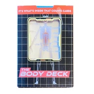 ODZ5L X-Ray Designs Human Anatomy Playing Cards The Body Deck Skeleton Full Skeleton Playing Cards K