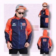 PARACHUTE JACKET WATERPROOF JACKET - TRAIL JACKET - MEN'S JACKET - WATERPROOF JACKET KTM RACING TEAM