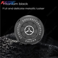 Car Engine Start Stop Button Cover One Click Start Switch Button Rotating Cover Button Decorative Ring For Mercedes Benz A B C E AMG E200 W210 W124 W204 W211 W212 E350 CLA A45 GLC
