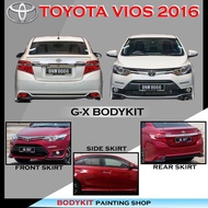 TOYOTA VIOS NCP150 2013-2018 GX STYLE FULLSET SKIRTING (FRONT SKIRT ,SIDE SKIRT, REAR SKIRT)- MATERI