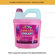 GCP Long Life Coolant Premix 50/50 PINK - Suitable For Toyota / Perodua 1L 4L