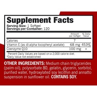 Coenzyme Q10 Qunol Ultra CoQ10 100 mg 150