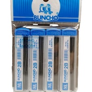BUNCHO MATA PENSEL 2B PENCIL LEAD 0.5MM ( 4 pcs )