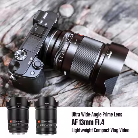 -Viltrox 13mm 23mm 33mm 56mm F1.4 Auto Focus Ultra Wide Angle Lens APS-C Lens for Sony E-mount A6400