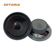 SOTAMIA 2pcs 66mm Round 40 Magnetic Tweeter Reversing Speaker 6 Ohm 5W External Magnetic Tweeter Did