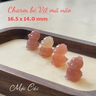 Nam Hong agate duck Charm