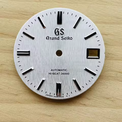 NH35 dial 28.5mm NH36 dial mechanical watch GS logbook model without luminous dial single date for S