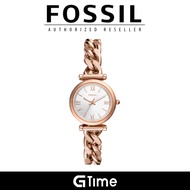 [Official Warranty] Fossil ES5330 Women's Stainless Steel Watch 28mm Water Resistant Watch Jam Tanga