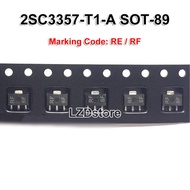 5pcs Original 2SC3357 RE RF SOT-89 2SC3357-T1-A 2SC3357-T1 SOT89 SMD NPN Bipolar RF Transistor Brand