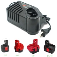 Power battery Replacement tool charger For Bosch 7.2V/GSR9.6/12V/14.4V NI-MH NI-CD AL1411DV GSR7.2-2