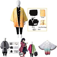 Demon The Emulate Slayer Character Kamado Nezuko With This Breathable Kimono Kids For Costume