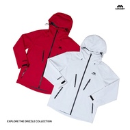 MERAH Special Promo Drizzle Bundling Red and White Jacket Gorpcore Carumby Adventure