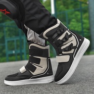 High-top Motorcycle Shoes Road Cycling Shoes Shock-resistant Motorcycle Shoes Outdoor Cycling Boots