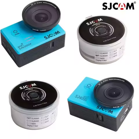 Original SJCAM SJ4000 SJ5000X wifi Optical Glass Lens Protection Cap Lens CPL/UV Filter Lens Cover F