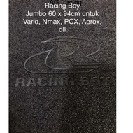 Jumbo Roadrace Sandpaper, Vario 150 Motorcycle Seat Leather, PCX, Aerox Jumbo Size Premium Quality.