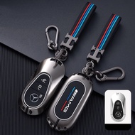 Silicone Alloy Car Key Case Cover for Mercedes Benz 2022 C S Class S350 C260 C300 S400 S450 S500 W20