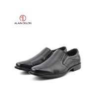 ALAIN DELON Men's Shoes -PU Leather-202312-MB1-1P-Black-Business