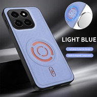 Slim Fit Luxury Soft Matte Wear Resistant Anti Scratch Magnetic Leather Texture Shockproof Silicone 