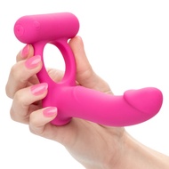 CalExotics Silicone Rechargeable Double Diver Cock Ring