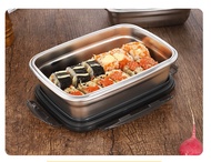 Hộp đựng thực phẩm giữ lạnh inox 304 có nắp khóa nhựa pp loại xịn - hộp cơm văn phòng - hop dung