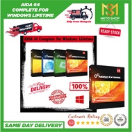 🔥🔥READY STOCK VIRAL🔥🔥HOT SELLING AIDA64 Extreme / Business / Engineer / Network Audit v6.33.5700 Lif