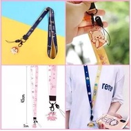 Tali strap lanyard gantungan hp handphone kamera gopro action cam id card flazz gantungan kunci id c