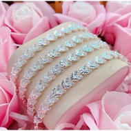 Silver laurel bracelet HHJ