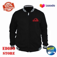 [BERGARANSI !!] EDIGO STORE Jaket Baseball Varsity Pria Wanita Logo eiger hero Jaket Bomber Pria Ter