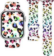 Pride Rainbow Band Compatible with Apple Watch Band 40mm - 49mm (Strap Replacement for iWatch Series