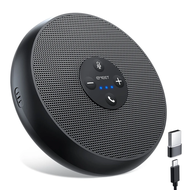 【conmol hot】 EMEET USB Wired Speakerphone Conference Speaker With 2 Mics 360° Voice Pickup Meeting M