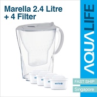 Brita Marella Filter Jug 2.4L + 4 Filters