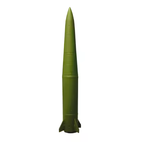 1PCS Simulated 9M‑723 Iskander‑M Short‑Range Ballistic Missile Model 1/48 1/72 1/100 1/144 Scale Orn
