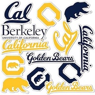 Berkeley University of California NCAA Sticker Vinyl Decal Laptop Water Bottle Car Scrapbook (Type 2 Sheet)